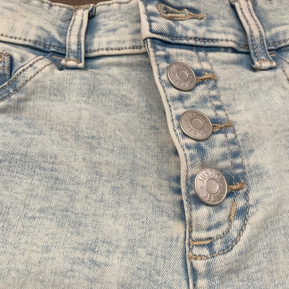 Justice girls jeans size 12 - Picture 3 of 4
